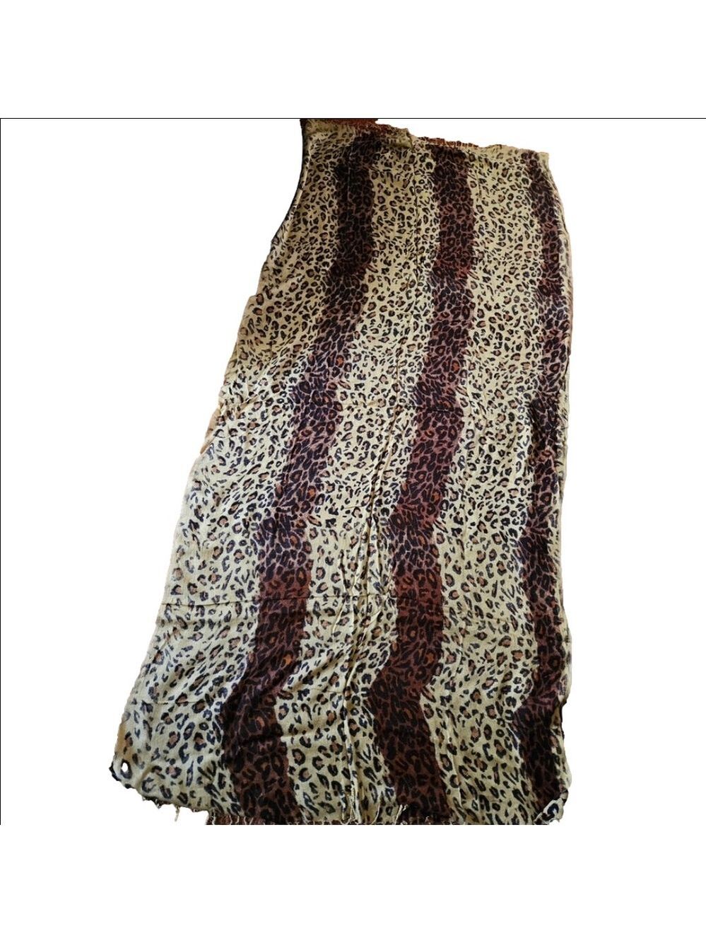 Into Africa Leopard Print Scarf/Wrap